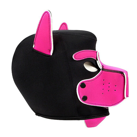 Camouflage Dog Bondage Hood by BDStyle