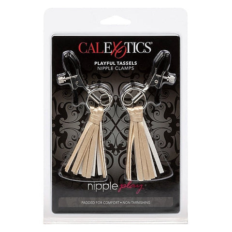 Playful Tassels Women's Nipple Clamps by California Exotics