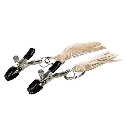 Playful Tassels Women's Nipple Clamps by California Exotics