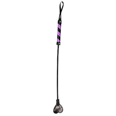 Striped PVC Bondage Crop by Shots Toys