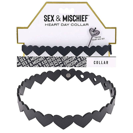 S&M Heart Day Collar by Sportsheets
