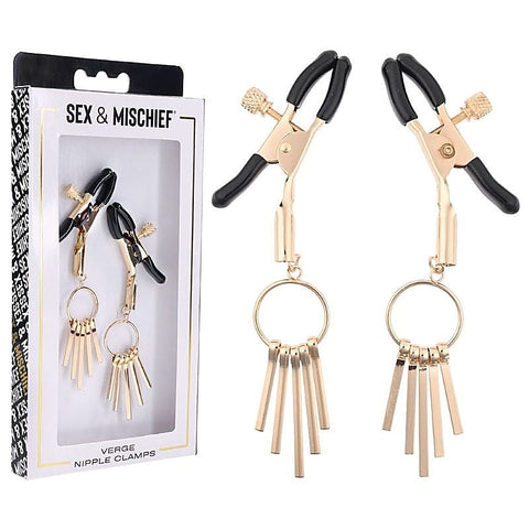 Verge Sensual Nipple Clamps by Sportsheets