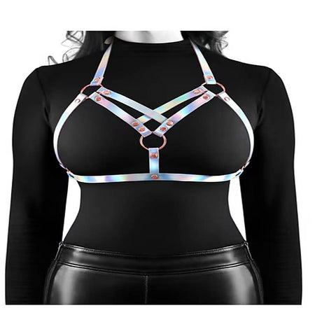Cosmo BDSM Play Chest Harness Vamp by NS Novelties