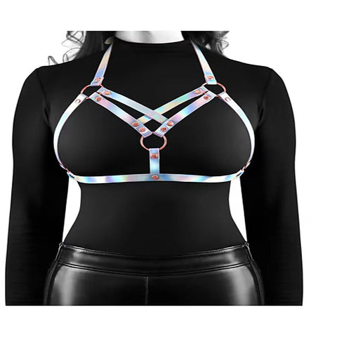 Cosmo BDSM Play Chest Harness Vamp by NS Novelties