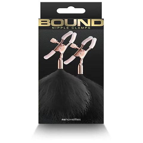 Bound Nickel Free Metal Nipple Clamps F1 by NS Novelties