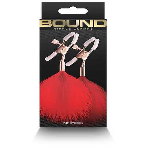 Bound Nickel Free Metal Nipple Clamps F1 by NS Novelties
