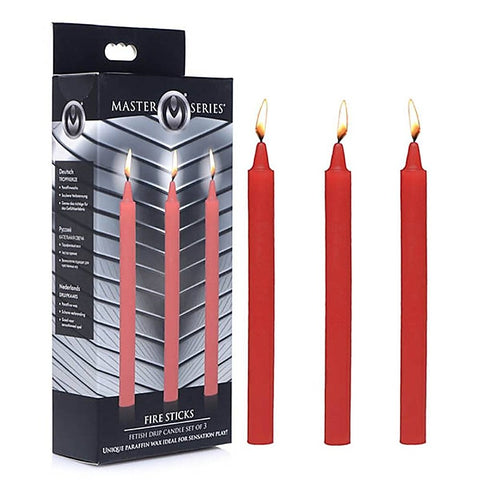 Master Series Fetish Drip Candles by XR Brands