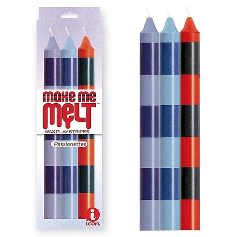 The 9's Make Me Melt Drip Candles Passionettes by Icon Brand
