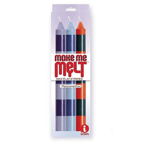 The 9's Make Me Melt Drip Candles Passionettes by Icon Brand