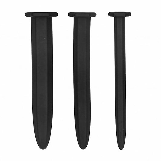 Silicone Rugged Nail Urethral Sounding Plug Set