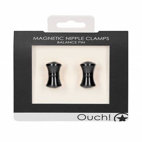 Balance Pin Magnetic Nipple Clamps by Shots Toys