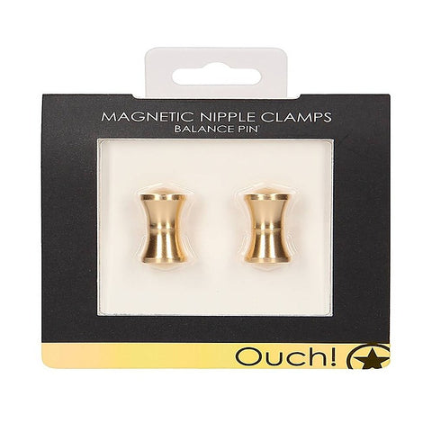 Balance Pin Magnetic Nipple Clamps by Shots Toys