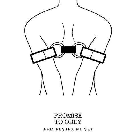 Promise to Obey Arm Restraints by Love Honey