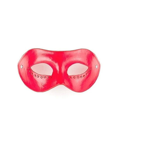 Luxurious Leather Diamond Mask by Shots Toys