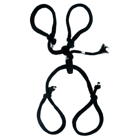 Fetish Fantasy Silk Rope BDSM Play Hogtie
