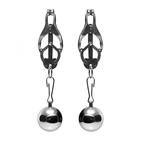 Deviant Monarch Weighted Nipple Clamps by XR Brands