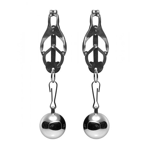 Deviant Monarch Weighted Nipple Clamps by XR Brands