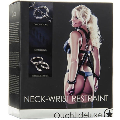 OUCH! Neck Wrist Restraint by Shots Toys