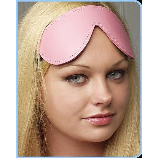 Bound Leather Blindfold by The Stockroom
