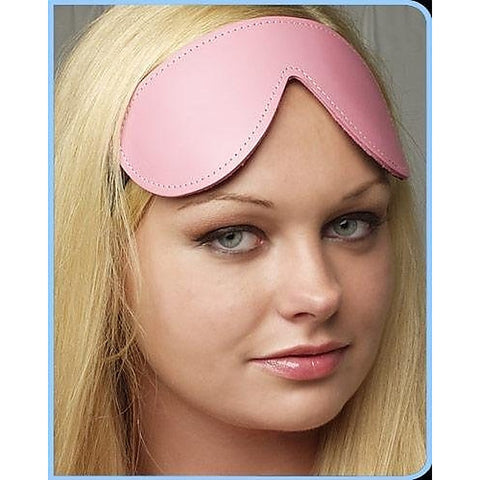 Bound Leather Blindfold by The Stockroom