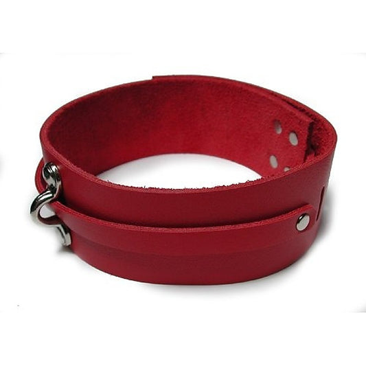 KinkLab Bondage Basics Leather Collar by The Stockroom