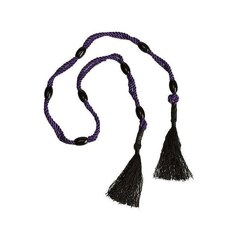 Black Rose Multi Position Beaded Rope by Doc Johnson