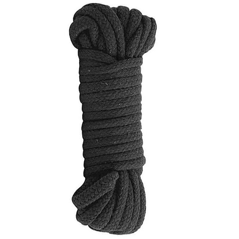 Black Rose Multi Position Beaded Rope by Doc Johnson