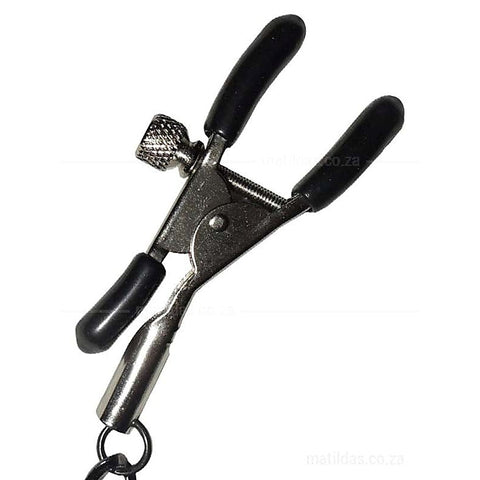 Chained Nipple Clamps by Sportsheets