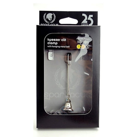 Tweezer Clit Clamp With Bell by Spartacus Enterprises