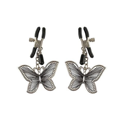 Fetish Fantasy Butterfly Shape Womens Nipple Clamps