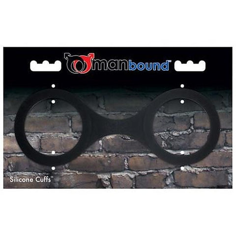 Manbound Silicone Handcuffs by Sportsheets