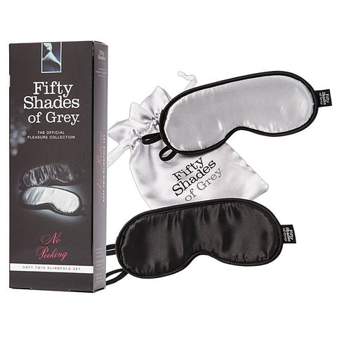 No Peeking Soft Twin Blindfold Set by Love Honey