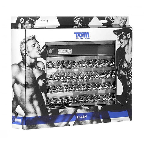 Tom of Finland Bondage Collar and Leash by XR Brands