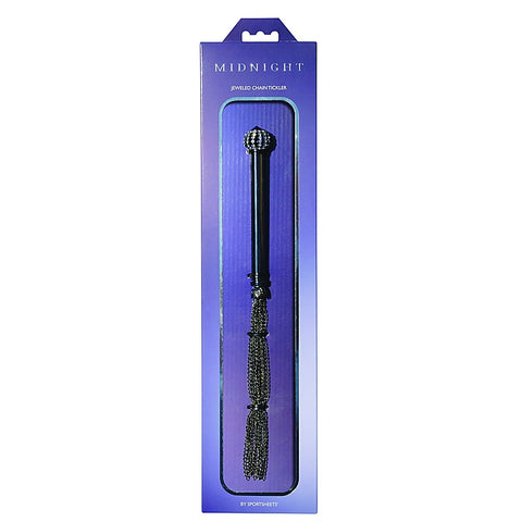 Midnight Jeweled Chain Tickler by Sportsheets