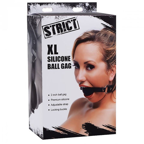 Strict XL Silicone Gag Ball 2 Inch by XR Brands