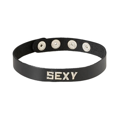 Wordband Collar - SEXY by Spartacus Enterprises