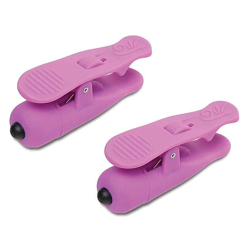 Wireless Vibrating Nipple Clamps by Pipedream Products