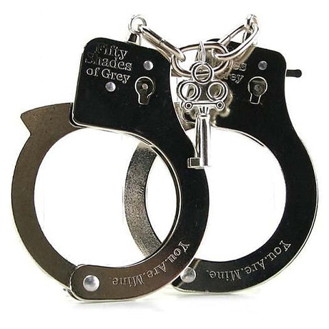 You Are Mine Metal Handcuffs by Love Honey