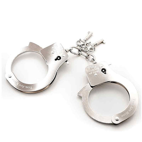 You Are Mine Metal Handcuffs by Love Honey