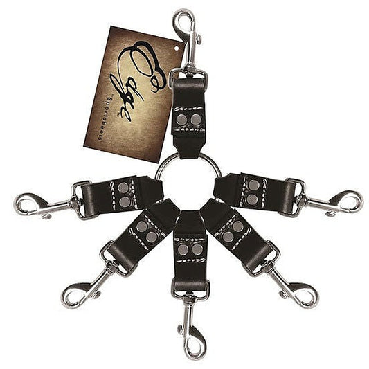Edge Leather 6 Point Hog Tie by Sportsheets