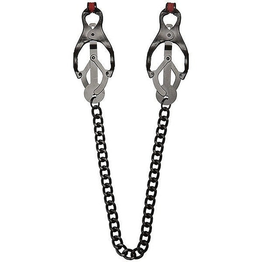 Kink Squeeze Clover Clips with Silicone Tips by Doc Johnson