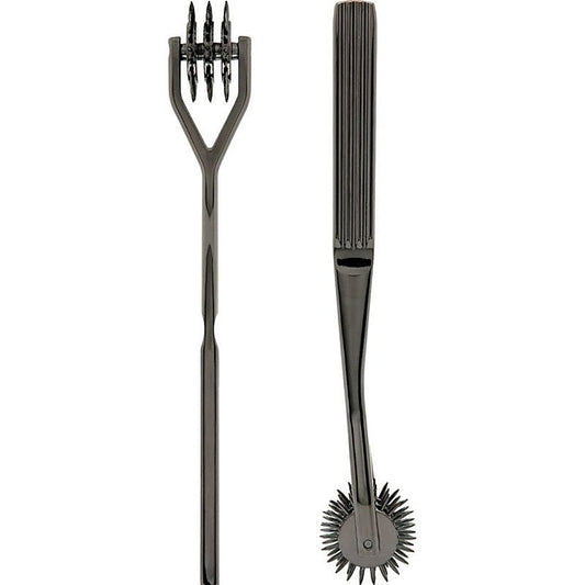 Kink Pinwheel 3 Wheel Gun Metal by Doc Johnson