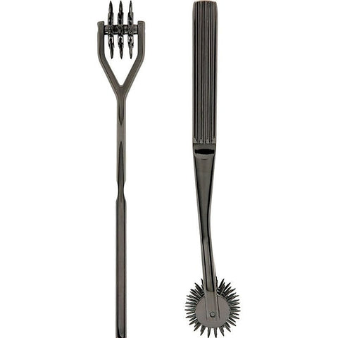 Kink Pinwheel 3 Wheel Gun Metal by Doc Johnson