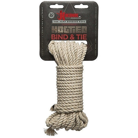 Bind And Tie Hemp Bondage Rope by Doc Johnson