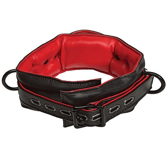 Kink Leather Handlers Collar by Doc Johnson