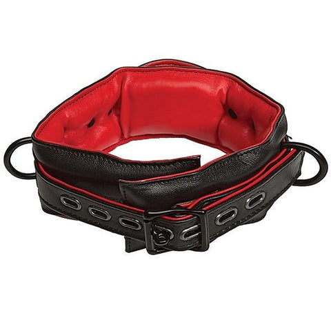 Kink Leather Handlers Collar by Doc Johnson