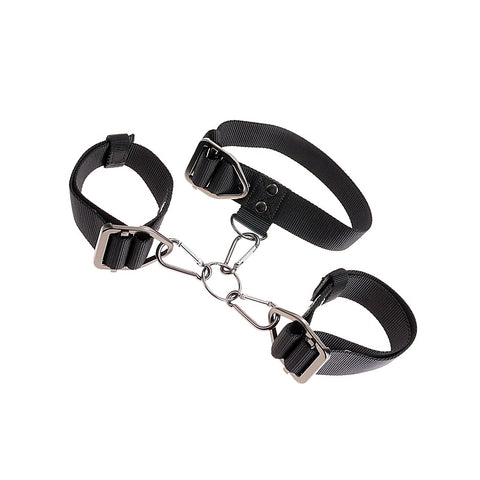 Sir Richards Command BDSM Cuff and Collar Set