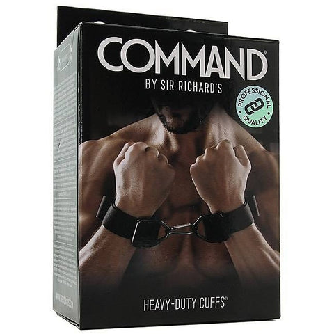 Sir Richards Command Heavy Duty Bondage Cuffs by Pipedream
