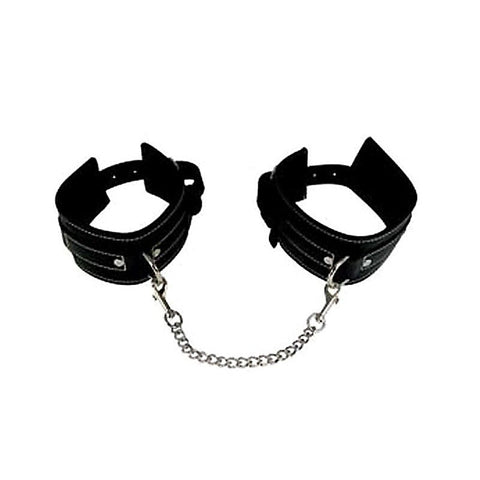 Edge Leather Wrist Restraints by Sportsheets