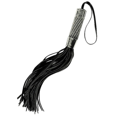 Midnight Bling Fetish Play Flogger by Sportsheets